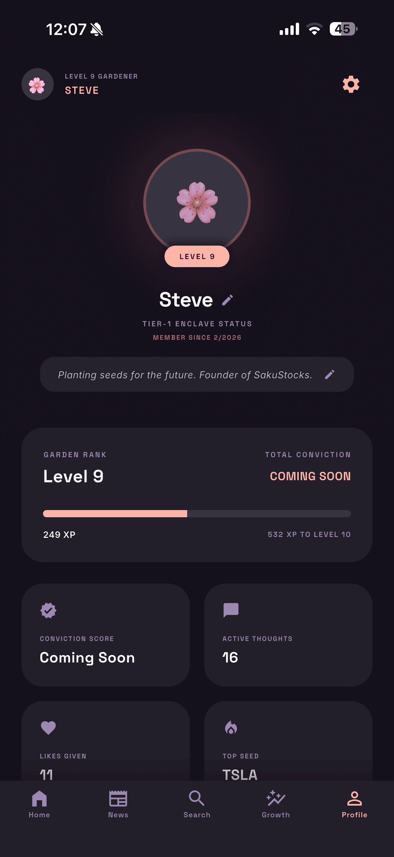 Saku Community Screen